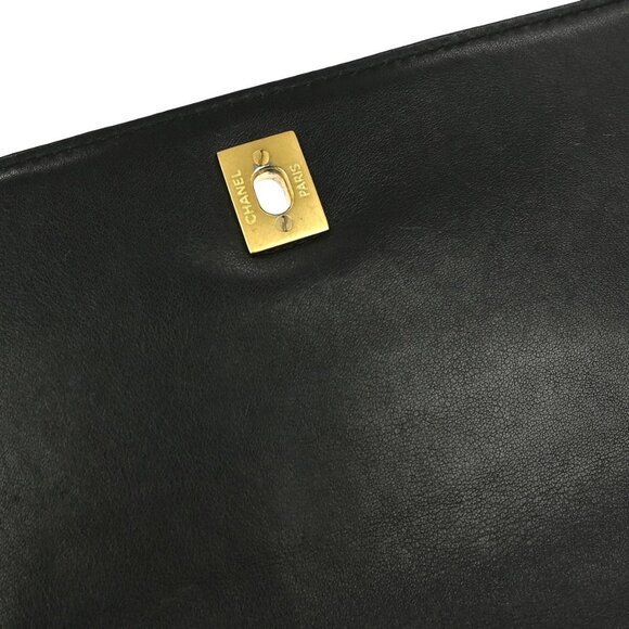 Chanel Black Calfskin Wild Stitch Handbag - Picture 11 of 11